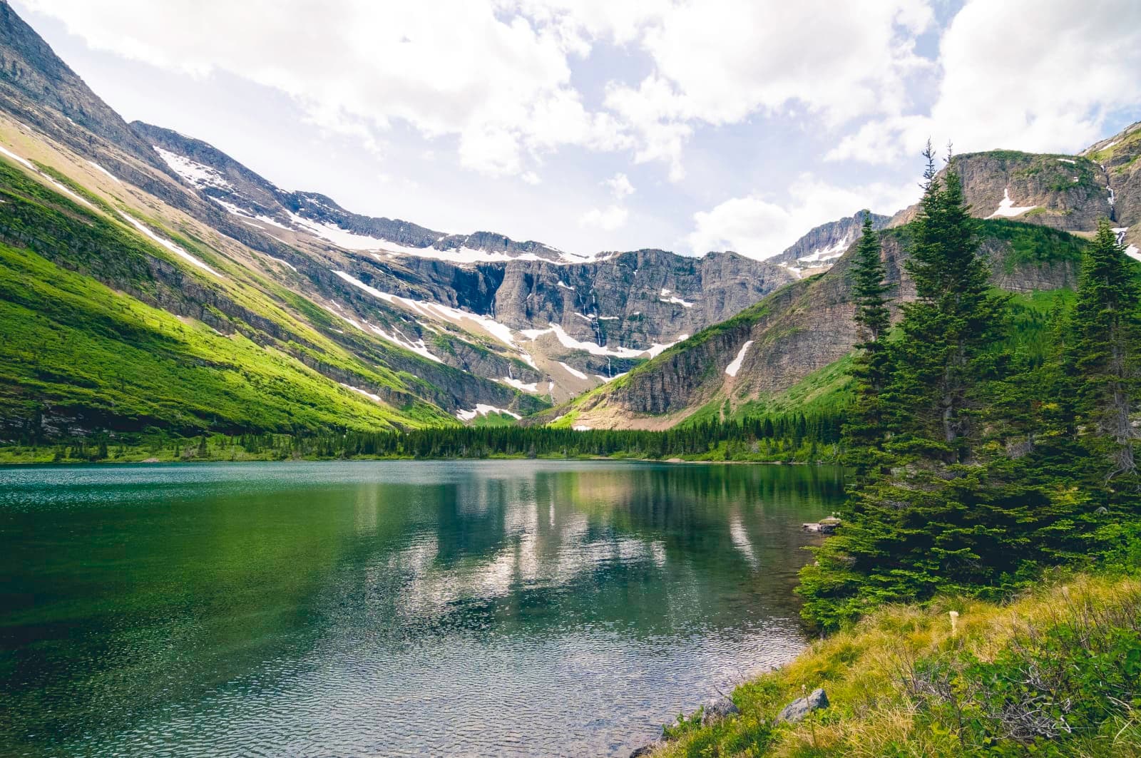 Bullhead Lake, GNP - Photo 1