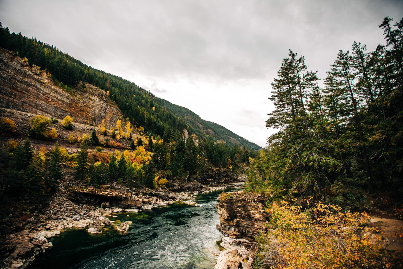 Kootenai Falls Suspension Bridge - Photo 1